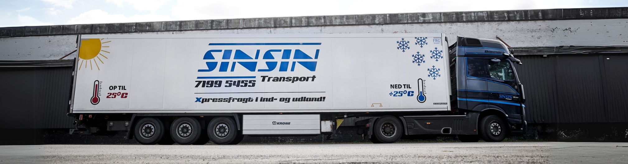 Kølelastbil til kurer og express transport